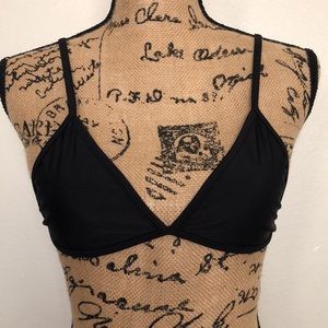 Sundaze Bikinis Aloha Triangle Black Bikini Top